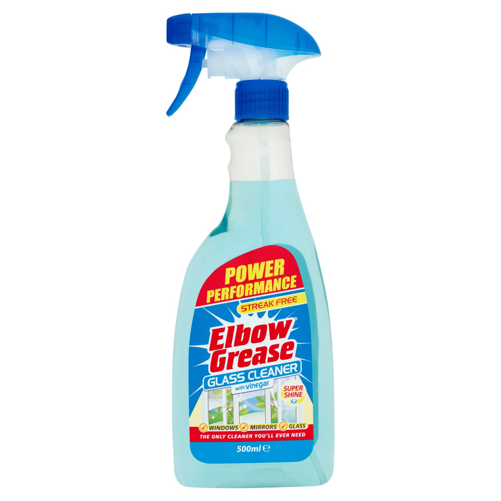 Elbow Grease Glass Cleaner 500ml | Affordable & Durable - Product Image Elbow Grease Glass Cleaner 500ml | Affordable & Durable - Product Image